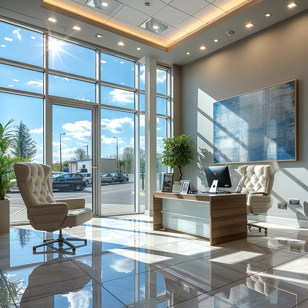 Office Window Tinting for Glare Reduction 